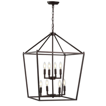 Pagoda Lantern Metal LED Pendant